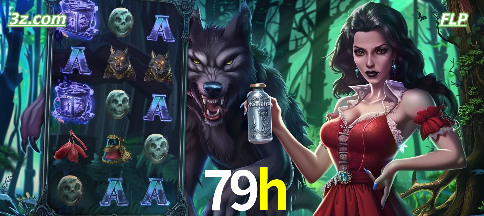 Slots online tema de lobisomem e vampira no 79h cassino Brasil