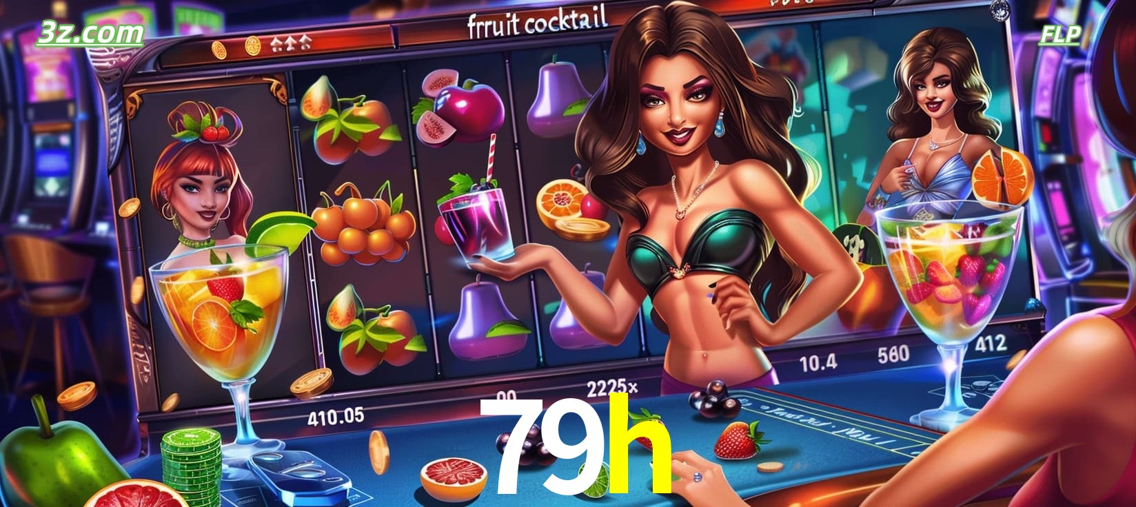 Cassino online 79h Brasil com slot Fruit Cocktail divertido
