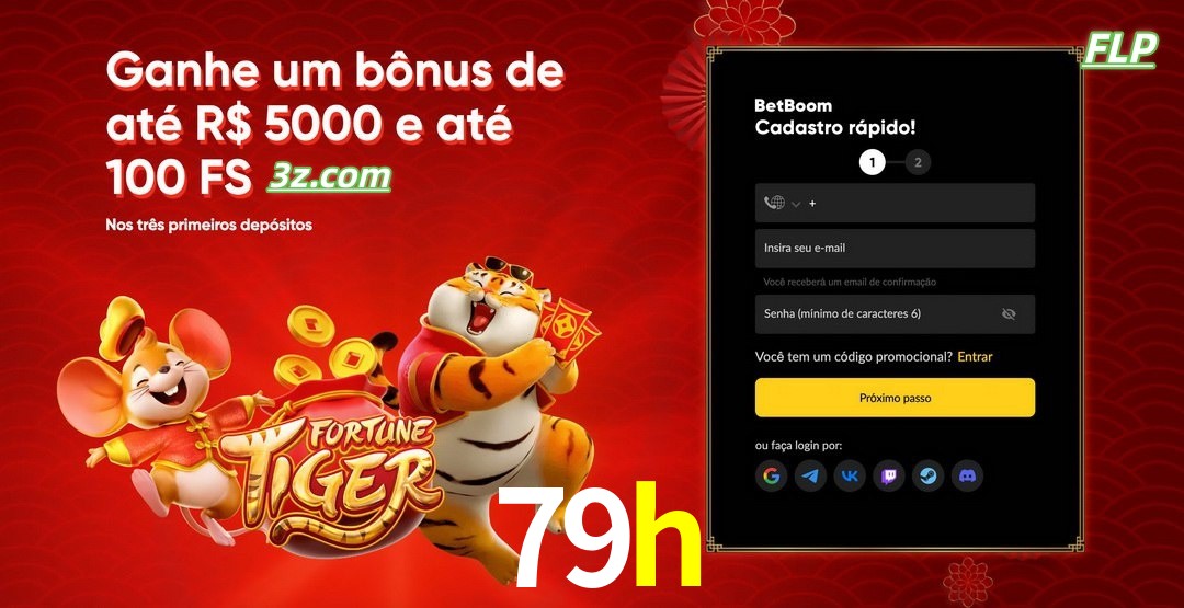 79h cassino Brasil bônus de boas-vindas até R$5000 e 100 free spins