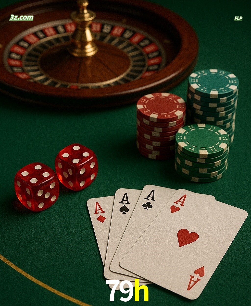 Cassino online 79h com jogos de mesa: roleta, dados, pôquer e fichas